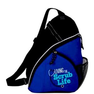 Living The Scrub Life Sling Bag pack